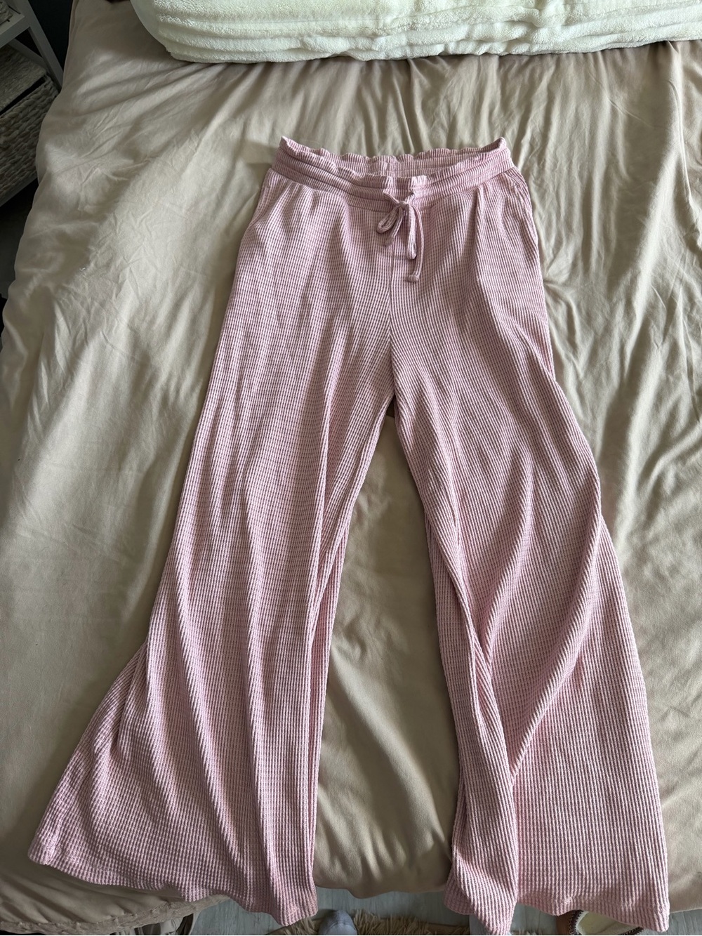 Joe Fresh Ribbed Lounge Pants in Dusty Rose
